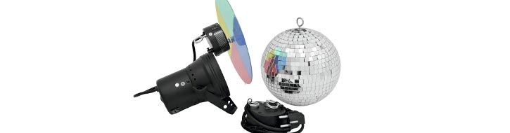 Mirror ball sets